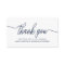 Simple Script Wedding Thank You