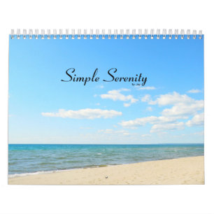 Simple Serenity Calendar