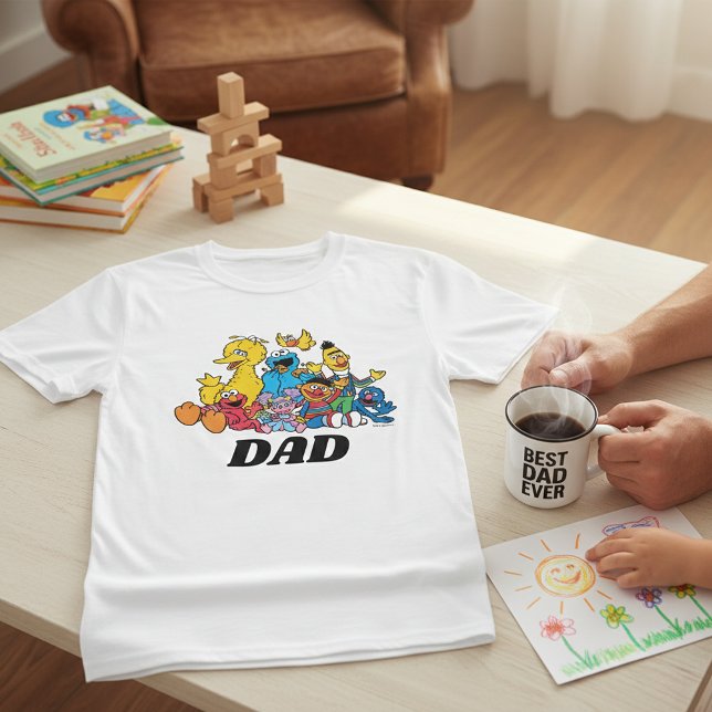 Simple Sesame Street Pals 1st Birthday T-Shirt (Creator Uploaded)