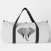 Simple Shapes Geometrics Elephant Head