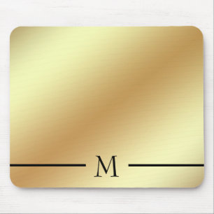 Simple Shiny Gold Mouse Pad