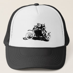 Simple Sidecarcross Design Trucker Hat