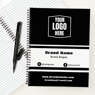 Simple Small Business Branding & Logo Promotion   Notebook