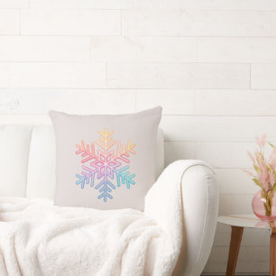 Simple Snowflake Cushion