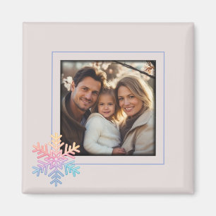 Simple Snowflake Magnet