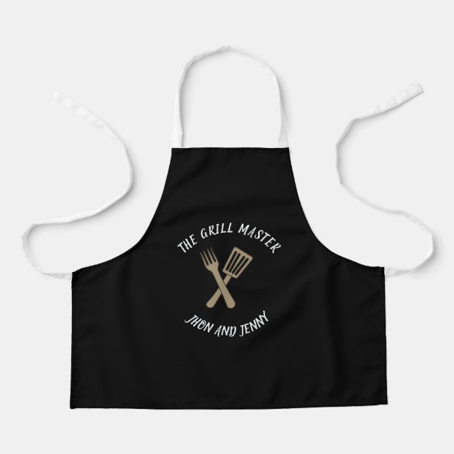 Simple Solid Colour kid Aprons |  (Front)