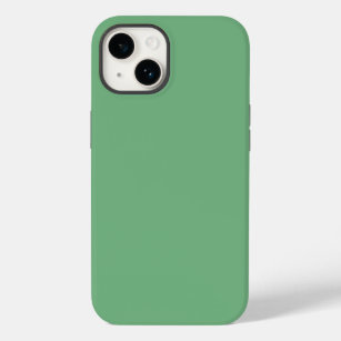 Simple solid colour plain Absinthe pastel Green Case-Mate iPhone 14 Case