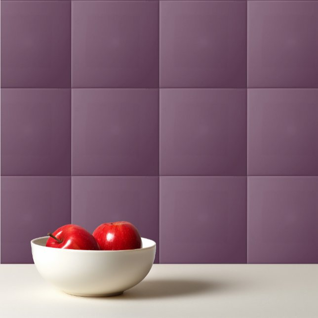 Simple solid dirty purple ceramic tile (Creator Uploaded)