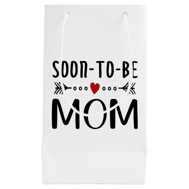 Simple Soon-to-be Mum Mother's Day | Gift Bag (Front)