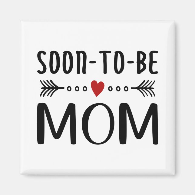 Simple Soon-to-be Mum Mother's Day | Magnet (Front)