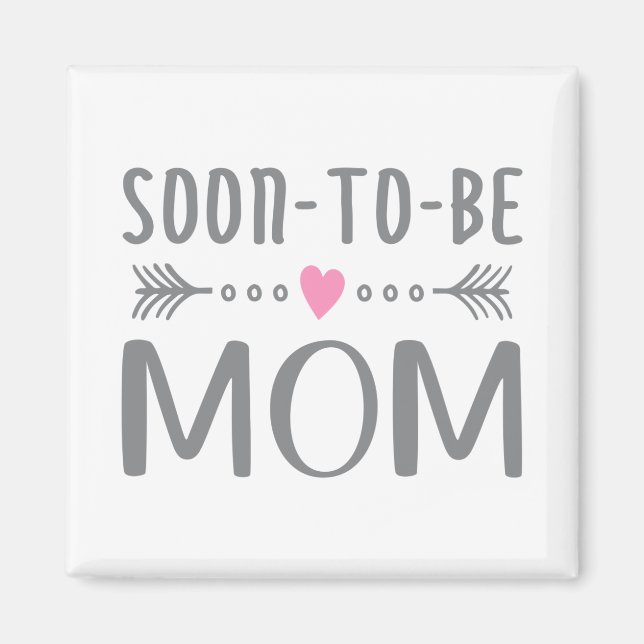 Simple Soon-to-be Mum Mother's Day | Magnet (Front)