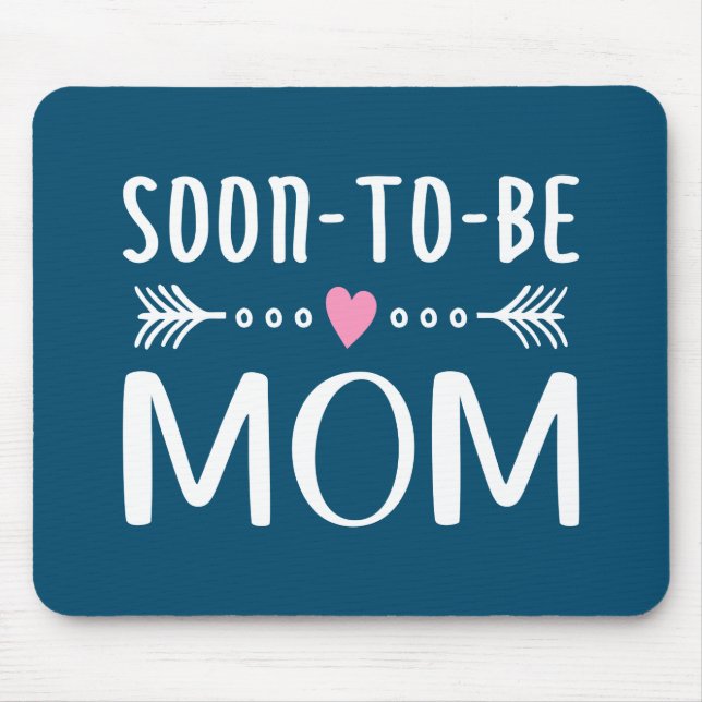 Simple Soon-to-be Mum Mother's Day | Mousepad (Front)