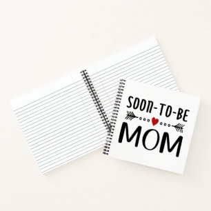 Simple Soon-to-be Mum Mother's Day   Notebook