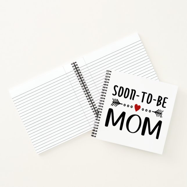 Simple Soon-to-be Mum Mother's Day | Notebook (Inside)