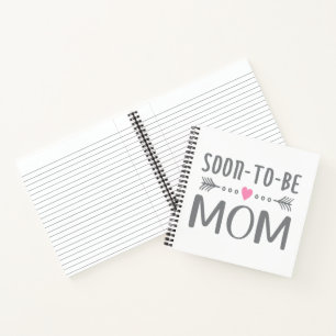 Simple Soon-to-be Mum Mother's Day   Notebook