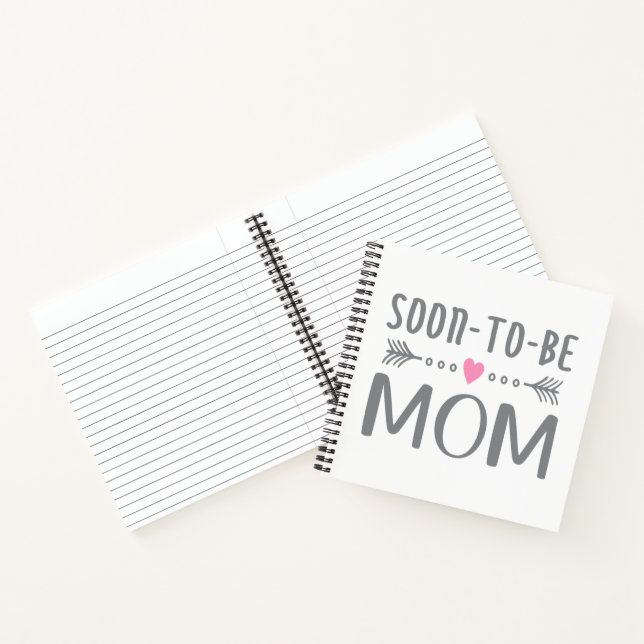 Simple Soon-to-be Mum Mother's Day | Notebook (Inside)