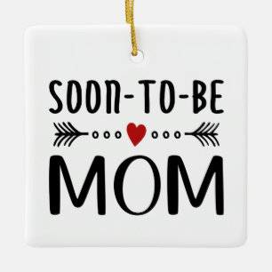 Simple Soon-to-be Mum Mother's Day   Ornament