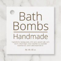 Simple Sophisticated Bath Bomb Business Hobby