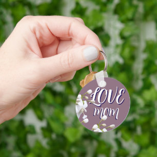 SIMPLE SPECIAL LOVE GIFT MOM KEY RING