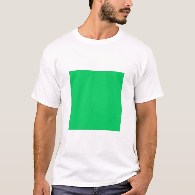 Simple Square - Light Green T-Shirt (Front)
