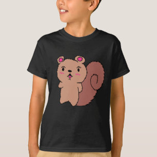 Simple Squirrel Kid Shirt