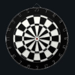 Simple Standard Black And White Dartboard<br><div class="desc">Simple Standard Black And White Dart Board</div>