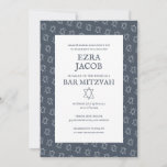 Simple Star of David Custom B'nai Bat Bar Mitzvah  Invitation<br><div class="desc">Perfect card to announce a bar mitzvah, bat mitzvah or other Jewish celebration! Hand made art for you! FULLY CUSTOMIZABLE! Click on “Personalise” above to edit the text. Click "edit using design tool" to adjust the fonts, colours and placements and to delete the back side design if you prefer. Also...</div>