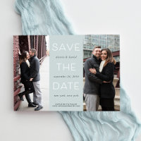 Simple Statement | Two Photo Wedding