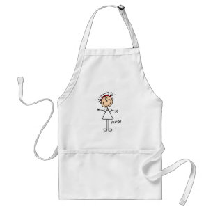 Simple Stick Figure Nurse T-shirts and Gifts Standard Apron