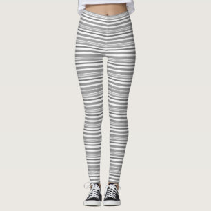 simple, striped pattern , olive and blue leggings