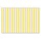 Simple Stripes Pattern Yellow White Geometric