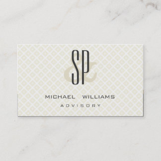 SIMPLE STYLISH CLEAN PROFESSIONAL CLASSIC BUSINESS CARD