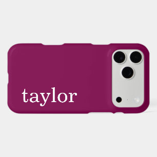 SIMPLE STYLISH MODERN CUSTOMIZED NAME WINE