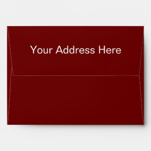 Simple Stylish Modern Minimal Merry Christmas Envelope