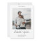 Simple Stylish Modern Photo Wedding Save the Date