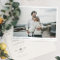 Simple Stylish Modern Photo Wedding Save the Date