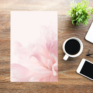 Simple Stylish Pink Floral Botanical Post-it Notes