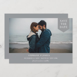 Simple Tag Photo Save The Date