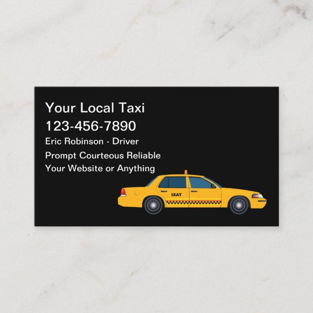 Simple Tax Services Business Cards (Front)