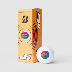 Simple Template Custom Logo Bridgestone e6 Golf Balls