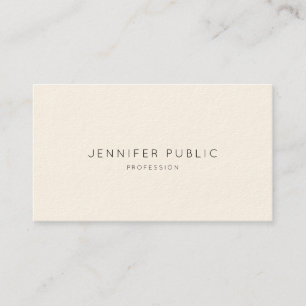 Simple Template Modern Elegant Create Your Own Business Card