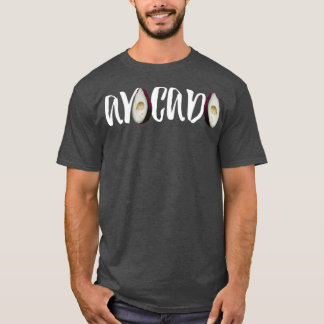 Simple text avocado art T-Shirt