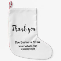 Simple thank you add business name details text t