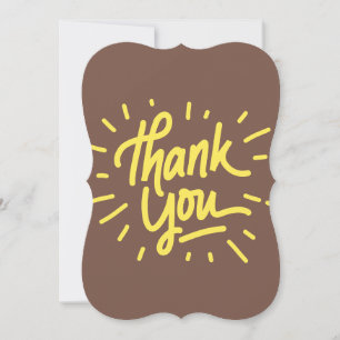 Simple Thank You Card
