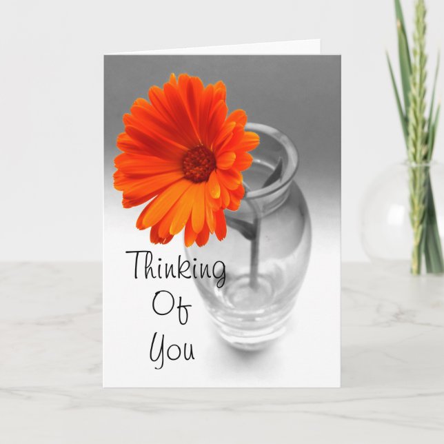Simple Thinking Of You Card (Front)
