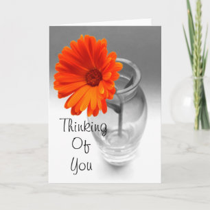 Simple Thinking Of You Card