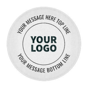 Simple to Replace with Your Logo or Image Cutting Board