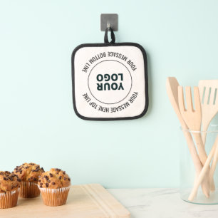 Simple to Replace with Your Logo or Image Pot Holder