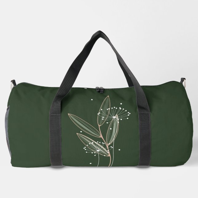 Simple Touch of Nature Seeding the Land Duffle Bag (Back)