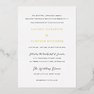 Simple Traditional Wedding